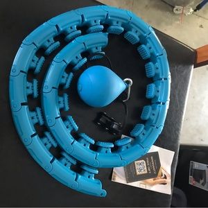 Weighted hula hoop